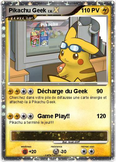 Pokemon Pikachu Geek