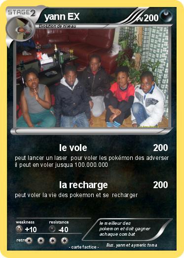 Pokemon yann EX