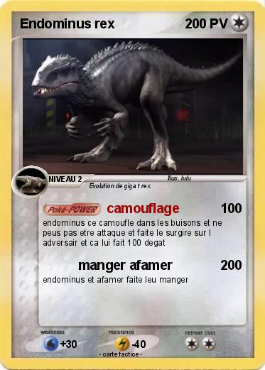 Pokemon Endominus rex