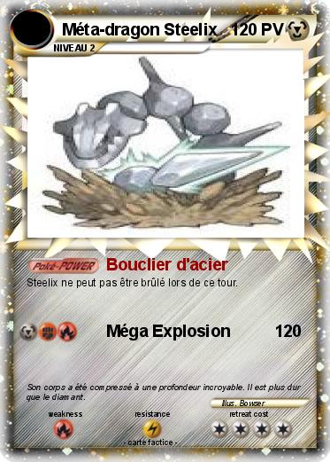 Pokemon Méta-dragon Steelix