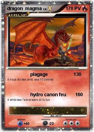 Pokemon dragon  magma