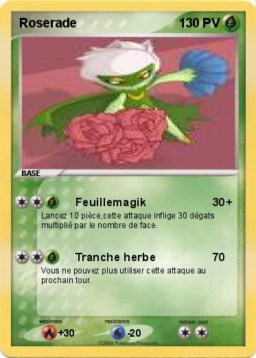 Pokemon Roserade