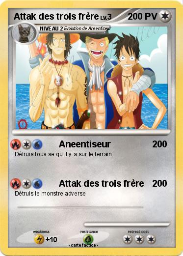 Pokemon Attak des trois frère