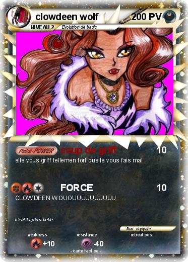 Pokemon clowdeen wolf
