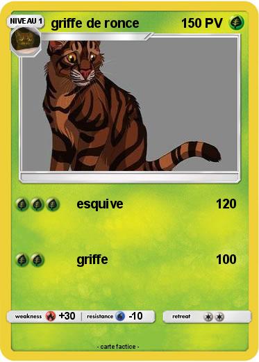 Pokemon griffe de ronce