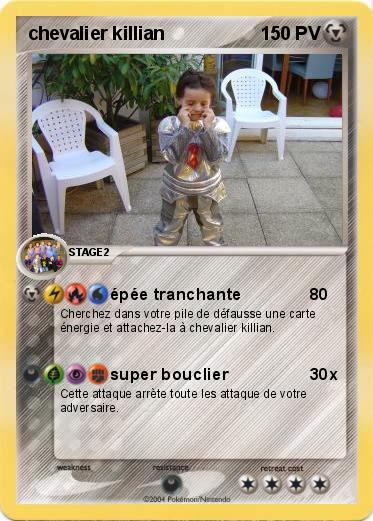 Pokemon chevalier killian