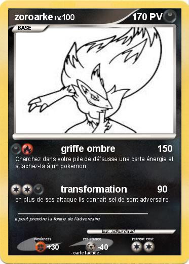 Pokemon zoroarke