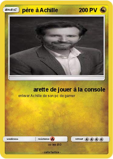 Pokemon père à Achille