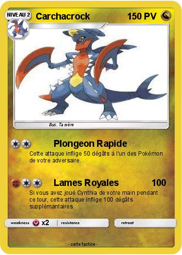 Pokemon Carchacrock