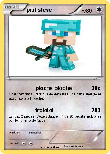 Pokemon pitit steve