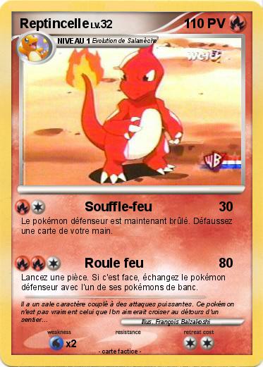 Pokemon Reptincelle