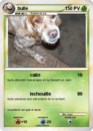 Pokemon bulle