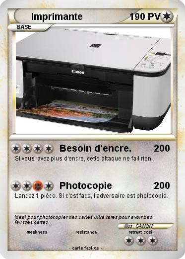 Pokemon Imprimante
