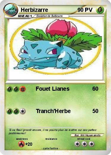 Pokemon Herbizarre