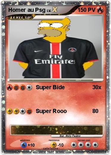 Pokemon Homer au Psg