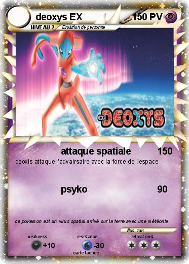 Pokemon deoxys EX