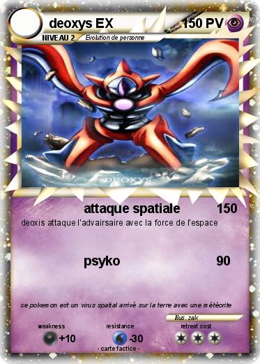 Pokemon deoxys EX