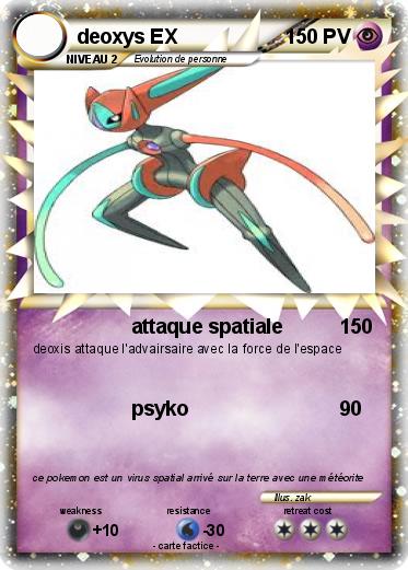 Pokemon deoxys EX
