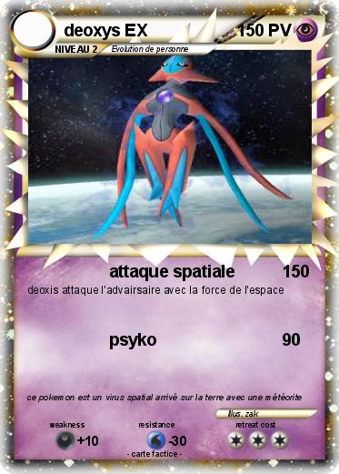 Pokemon deoxys EX