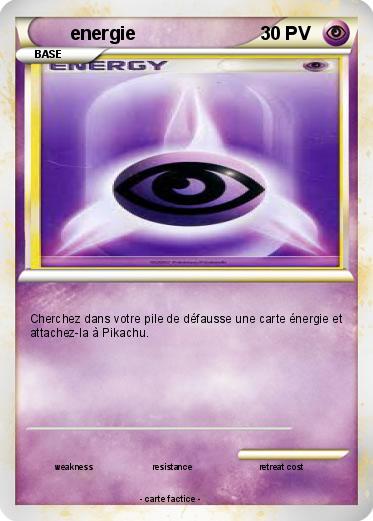 Pokemon energie