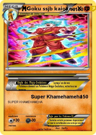 Pokemon Goku ssjb kaioken X 10