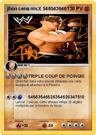 Pokemon jhon cena niv.X 546543646