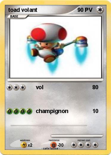 Pokemon toad volant