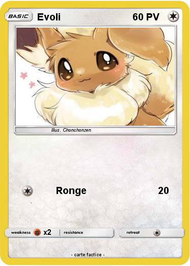Pokemon Evoli