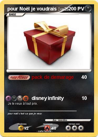Pokemon pour Noël je voudrais :