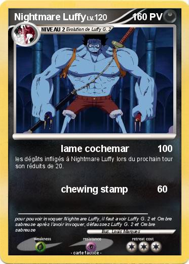 Pokemon Nightmare Luffy