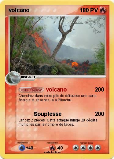 Pokemon volcano