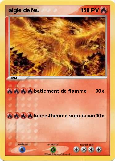 Pokemon aigle de feu