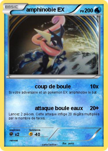 Pokemon amphinobie EX