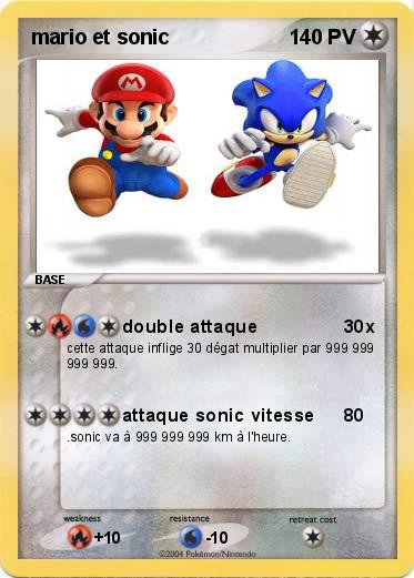 Pokemon mario et sonic