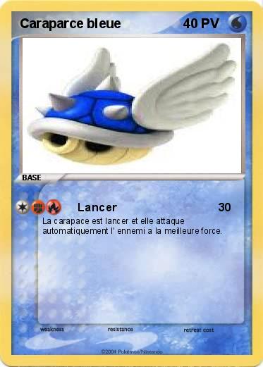 Pokemon Caraparce bleue