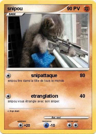 Pokemon snipou