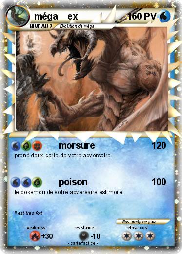 Pokemon méga    ex