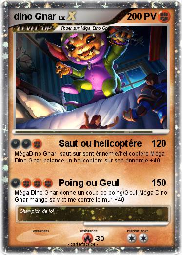 Pokemon dino Gnar