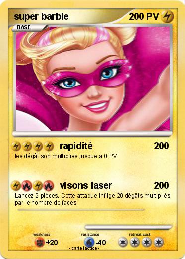 Pokemon super barbie