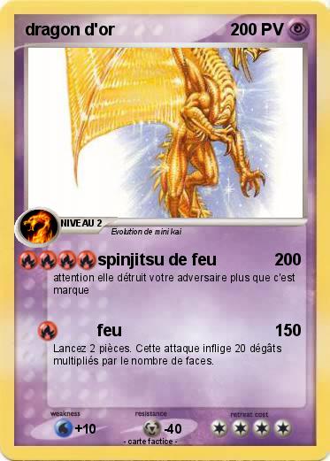 Pokemon dragon d'or