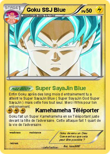 Pokemon Goku SSJ Blue