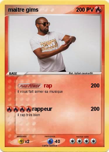 Pokemon maitre gims