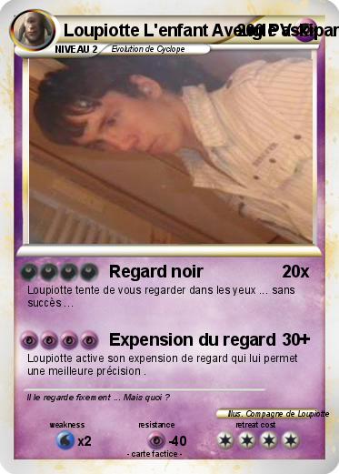 Pokemon Loupiotte L'enfant Aveugle askiparait