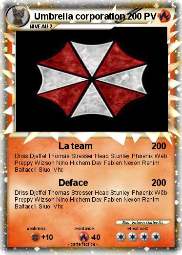 Pokemon Umbrella corporation