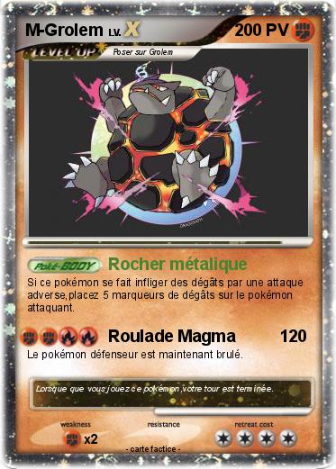 Pokemon M-Grolem