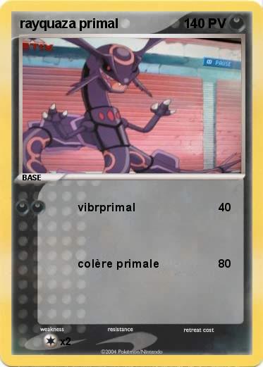 Pokemon rayquaza primal