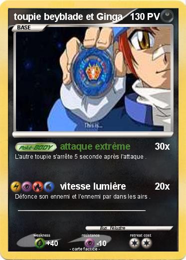 Pokemon toupie beyblade et Ginga
