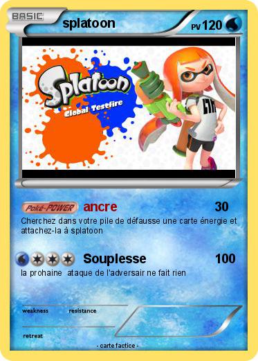Pokemon splatoon