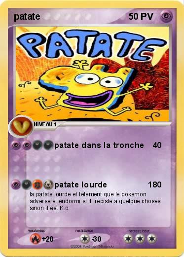 Pokemon patate