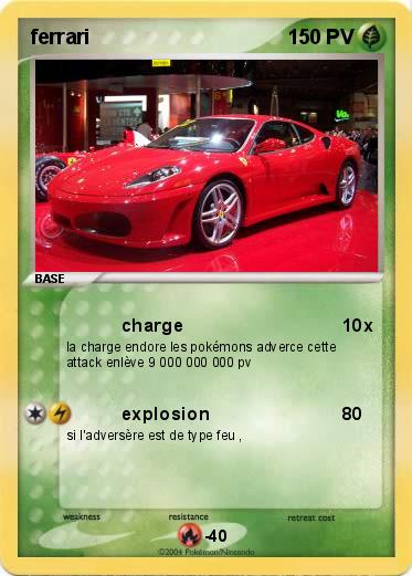 Pokemon ferrari